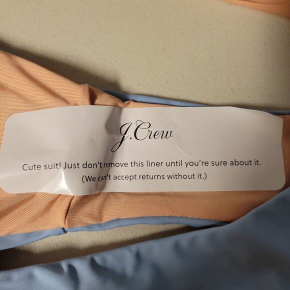 NWT J.Crew Curved Waist Cheeky Bikini Bottom Vacation Beach Summer Cruise Size M - Picture 5 of 6